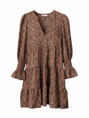 Tuckernuck Pomander Place Kenzo Leopard Mini Dress Small NWOT